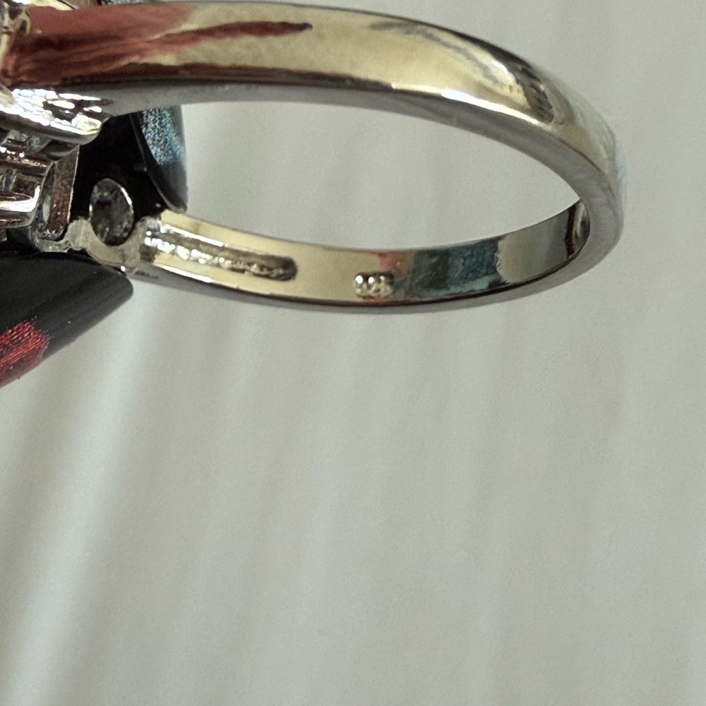 Elegant 925 Silver Women's Ring - Picture 5 of 11